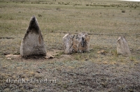 Древнее захоронение близ реки Кийма 2. Июль 2012 года