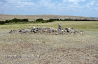 Древнее захоронение близ реки Кийма 1. Июль 2012 года