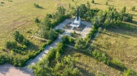 Мемориальный лесопарк на месте гибели В.М. Комарова. Июль 2022 года
