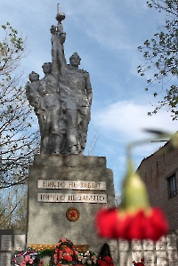 Памятник воинам, погибшим в годы Великой Отечественной войны с. Чесноковка. 2014 год