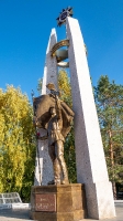 Памятник Воину-победителю п. Саракташ. Сентябрь 2020 года
