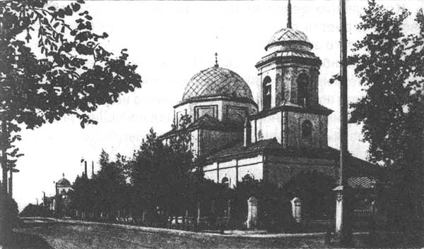 Петропавловская церковь, в ограде которой был похоронен П.П. Сухтелен