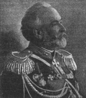 Генерал-майор В.Д. Дандевиль, наказной атаман Уральского казачьего войска в 1862–1865 годах