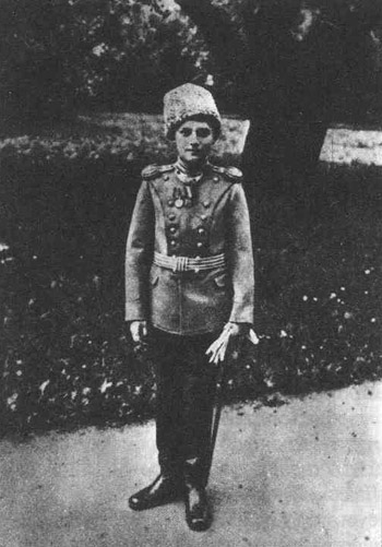 Цесаревич Алексей Николаевич, шеф 1-го полка Оренбургского казачьего войска
