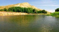 Река Урал у горы Верблюжка (Дюяташ)