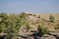 Карабутакский гранитный массив (скалы Шонкал). Июль 2012 года