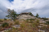 Карабутакский гранитный массив (скалы Шонкал). Июль 2015 года