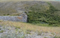 Карстовое поле и мраморный лог у Юбилейного. Июль 2012 года