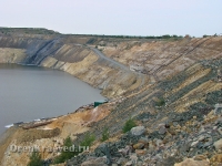 Геологический разрез Гайского колчеданного месторождения (в отработанном карьере № 2). Июль 2012 года