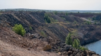 Геологический разрез Гайского колчеданного месторождения (в отработанном карьере № 2). Июнь 2019 года