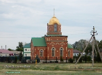 Церковь Макария Оренбургского села Александровка. Июль 2023 года
