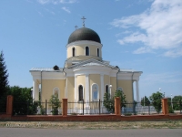 Храм апостола Иоанна Богослова села Чёрный Отрог. Июль 2010 года