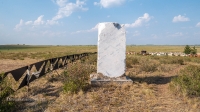 Могила народного героя Естекбая Бесбаева. Июнь 2021 года
