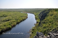 Река Камсак (Камсакты). Май 2012 года