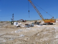 Карьер ОАО «ЭМА» — северная часть Айдырлинского месторождения мрамора