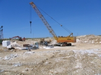 Карьер ОАО «ЭМА» — северная часть Айдырлинского месторождения мрамора