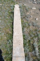 Старое кладбище близ реликтовой лиственницы 2. Май 2012 года