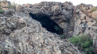Пещера-штольня в Камсакском ущелье. Май 2021 года