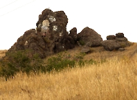 Скала Чертов палец. Сентябрь 2007 года