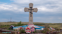 Памятник казакам, погибшим за Россию. Июль 2019 года