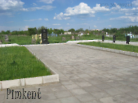 Мемориал воинам, скончавшимся от ран в госпиталях города Орска. 2009 год