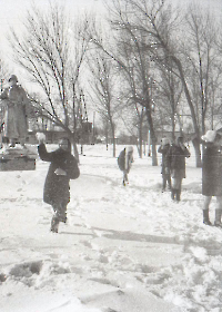 Памятник Александру Матросову. 1969 год