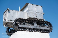 Памятник первоцелинникам в посёлке Восточный. Июнь 2025 года