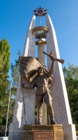Памятник Воину-победителю п. Саракташ. Сентябрь 2020 года