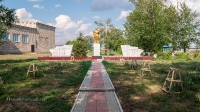 Памятник солдату с. Гавриловка. Июль 2021 года