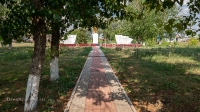 Памятник солдату с. Гавриловка. Июль 2021 года