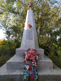 Памятник павшим в Великой Отечественной войне с. Уральское