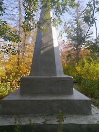 Памятник павшим в Великой Отечественной войне с. Уральское