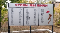 Памятник погибшим в годы Великой Отечественной войны с. Зеленодольск. Август 2021 года