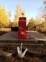 Памятный знак воинам односельчанам, погибшим в Великой Отечественной войне с. Аландское