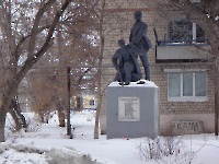 Братская могила красноармейцев, погибших в 1919 г. в боях с дутовцами