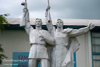 Памятник павшим воинам в годы Великой Отечественной войны с. Сара. Июль 2026 год