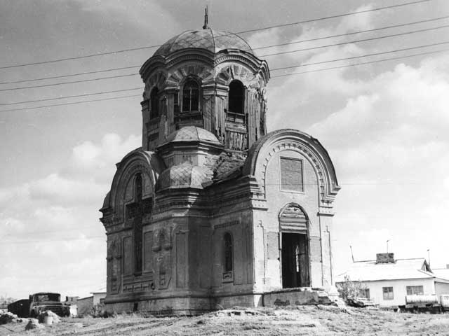 Алексеевская церковь на конном заводе близ пос. Михайловский