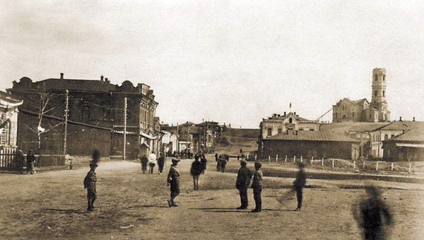 Орск начала ХХ века. Красная площадь