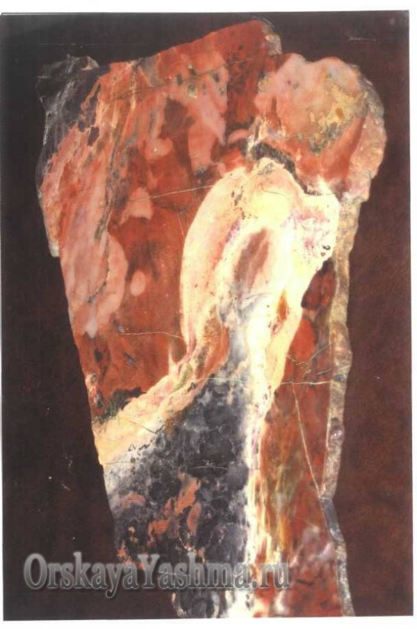 Рис. 33 Портретная яшма. «Приведение» 1:1