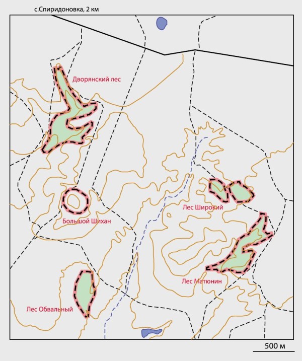 Лес Обвальный