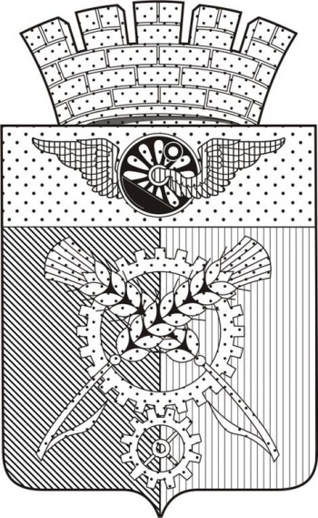 Графическое изображение герба Абдулинского городского округа в одноцветном варианте