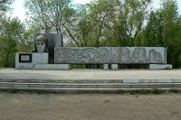 Братская могила бойцов I-го Симбирского полка п. Рубежинский
